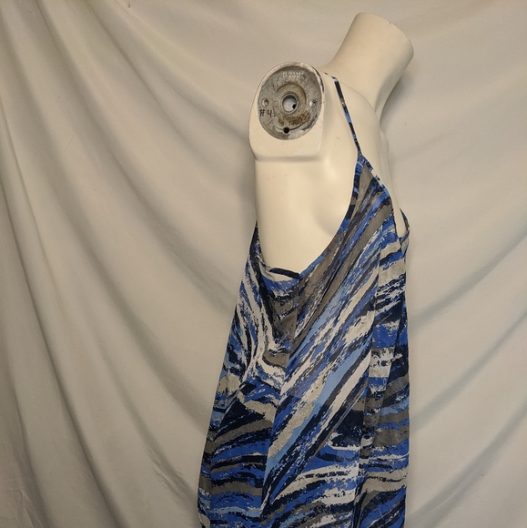 Bongo | racer back top | extra long | chiffon | L - Picture 2 of 7